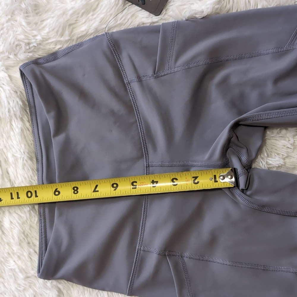 NWT 90 Degree by Reflex Grey Squat Proof High Waist Legging Size XS - Picture 12 of 13